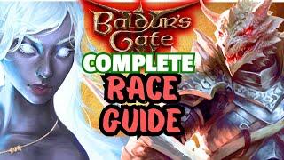 Baldur's Gate 3 : What Race Should You Pick?