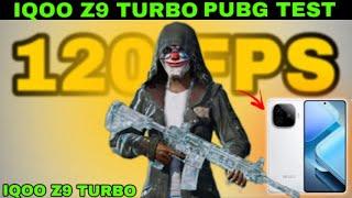 IQOO Z9 TURBO PUBG TEST | IQOO Z9 TURBO 120 FPS TEST | PUBG MOBILE