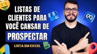 300 CLIENTES EM MENOS DE 1 MINUTO. Como gerar listas para prospecção de clientes de qualquer nicho