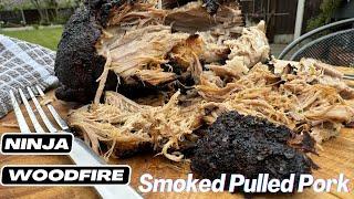 Really Easy Smoked Pulled Pork On The Ninja Woodfire Grill