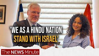 Actor Kangana Ranaut meets Israel ambassador