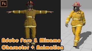 How To Create And Animate A Character In Fuse And Mixamo And Import Into Unreal Engine 4