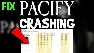 Pacify  – How to Fix Crashing, Lagging, Freezing – Complete Tutorial