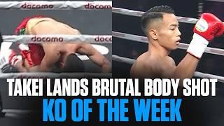 Yoshiki Takei Destroys His Opponent With Ease | KO OF THE WEEK