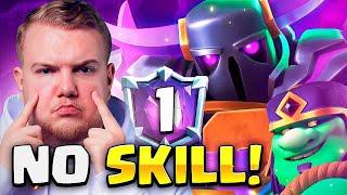 ANYONE CAN WIN WITH THIS NO SKILL DECK IN CLASH ROYALE!