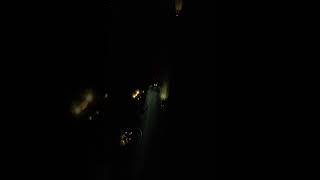 4k Drone Following Car at night