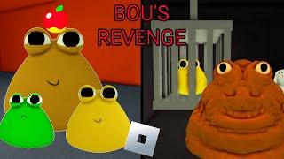 Bou's Revenge // Scary Pou // 2 Endings █ Roblox – games █