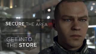 Detroit: Become Human - All Capitol Park Outcomes - Send a Message and Burn the Place Trophy Guide