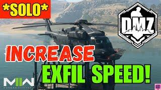 *NEW* DMZ SOLO - INCREASE EXFIL SPEED EASILY! (SOLO TIPS AND GLITCHES TO EXFIL WITH 100K) MW2/DMZ