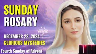 Sunday Rosary  Glorious Mysteries of the Rosary  December 22, 2024 VIRTUAL ROSARY