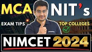 NIMCET 2024 Roadmap! MCA Admissions Top NITs How to Crack NIMCET? #MCA #NIMCET #MCA2024 #viral