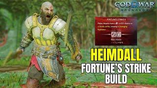 Heimdall Deleted! Kratos' Fortune's Strike Build Domination - God Of War Ragnarok