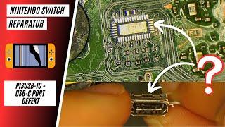 Nintendo Switch PI3USB HDMI Chip IC + USB-C Port Repair / Replacement