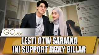 LESTI KEJORA TEMPUH PENDIDIKAN SARJANA, BEGINI SUPPORT RIZKY BILLAR - GO SPOT