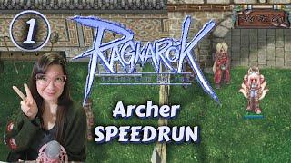 iRO Ragnarok Online Archer speedrun to job level 50! (Part 1)