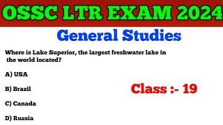 Target OSSC LTR & CGL Exam !! General Studies MCQs !!Imp for SSD TGT Sevak Sevika OSAP IRB Exam !!