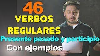 46 VERBOS REGULARES EN INGLES MUY NECESARIOS DE SABER ( que terminan en ED )