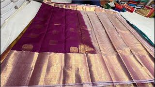 Chickpet Bangalore wholesale Silk sarees||lSingle saree courier available