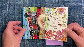 Postcard Sketchbooks and Travel Journals