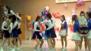 Japanese junior high school girl cheer dance #16, 初中女生熱舞, 市民文化祭チアダンス#2