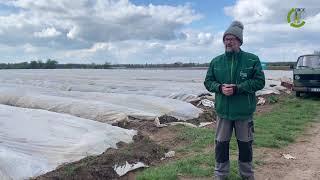 ERDE recycling at asparagus farmer Rolf Meinhardt (Tannenhof) - EN