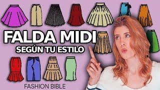 Cómo verte INCREÍBLE con Falda midi | La tendencia 2024