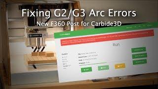 Fixing GRBL's G2/G3 Arc Errors in Fusion360