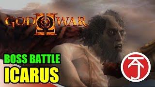 God Of War II - BOSS BATTLE: KRATOS VS ICARUS