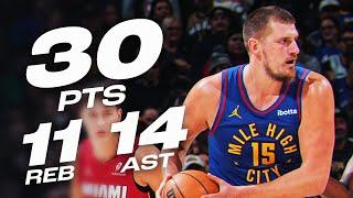 Nikola Jokić's Third Consecutive TRIPLE-DOUBLE! | November 8, 2024