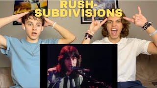 Twins React To Rush- Subdivisons!!!