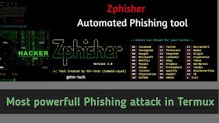How to install Zphisher in Termux