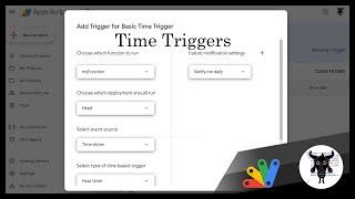 Google Apps Script Simple Time Triggers