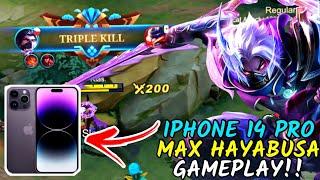 IPHONE 14 PRO MAX HAYABUSA GAMEPLAY! 10X FASTER THAN BEFORE!!