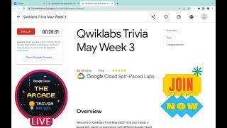 Qwiklabs Trivia: Week 3 of May 2023  @quick_lab  #qwiklabs || #quiz