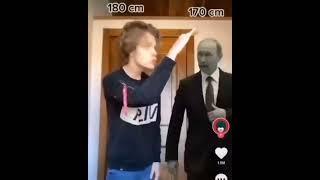 Russian TikToker gets banned after making fun of Putin's height