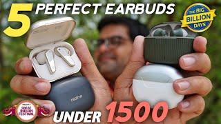 5 Best Earbuds Under 1500 in India 2024 (Perfect Earbuds)  Top 5 TWS Under 1500 