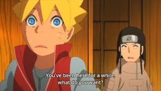 Boruto talks to Neji about Naruto \\Boruto Episode 132