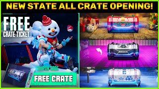 Pubg New State All Crate Opening For Free || New Redeem Code Is Here (Hindi)