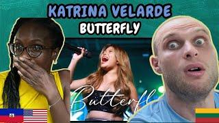 REACTION TO KATRINA VELARDE - Butterfly (Live at Viva Cafe) | FIRST TIME HEARING