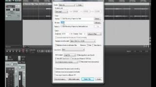 Reaper Drag, Drop, Slow Down Song & Export as mp3