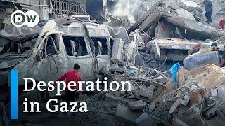 UN: Civil order breaking down in Gaza as food and water run out | DW News