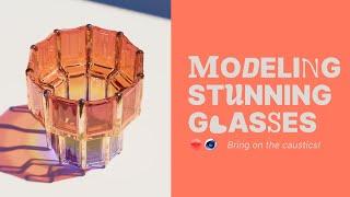 Model beautiful glasses in Redshift C4D! #tutorial #cinema4d #redshift