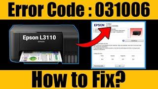 Epson l3110 printer error code 031006, repaired l3110 printer head, repaired l3110 logic card
