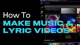 How to Make Music Videos and Lyric Videos Using Rotor | Rotor Videos