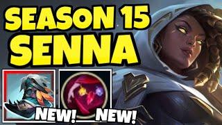 SEASON 15 SENNA IS AMAZING... (NEW RUNES, NEW ITEM!)