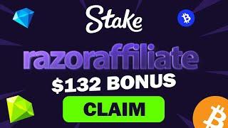 Stake Bonus Promo Code : "RAZORAFFILIATE" - BEST PROMO CODE 2024