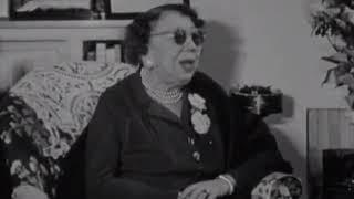 Rare Interview of Marguerite Long talking about Fauré in 1959
