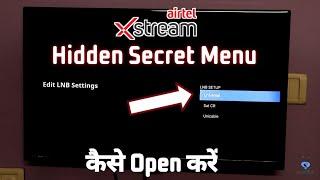 Airtel Xstream Hidden secret Setting Menu | Airtel Xstream | airtel dth