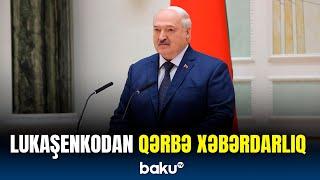 Qərb yeni "səlib yürüşü"nə başlayıb | Belarus Prezidenti