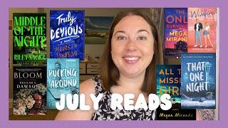 I READ 8 BOOKS IN JULY! July Reading Wrap Up & *Spoiler Free* Reviews!